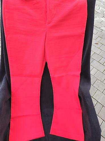 Zara ženske pantalone – crvene - Brend: ZARA - Veličina: EUR M / USA na lalafo.rs Zara ženske pantalone – crvene - Brend: ZARA - Veličina: EUR M / USA