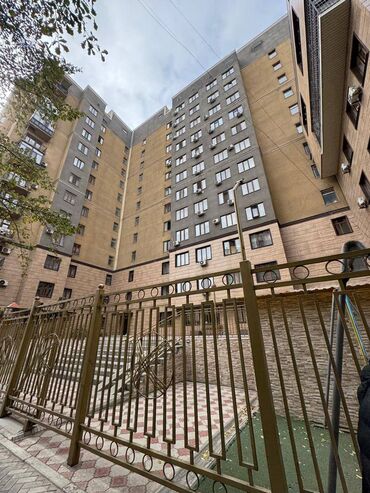 квартиры в токмоке: 2 бөлмө, 71 кв. м, Элитка, 6 кабат, Евроремонт