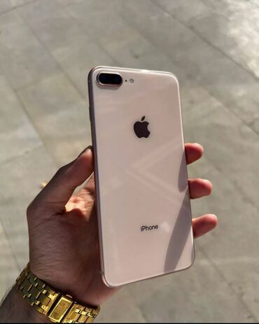 göycay: IPhone 8 Plus, 64 GB, Qızılı, Zəmanət, Kredit, Barmaq izi