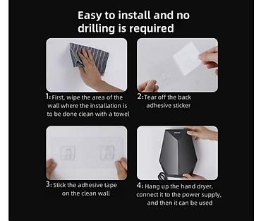 Другая бытовая техника: Сушилка для рук. Новая, с гарантией. Цвет белый. Настенная — 5