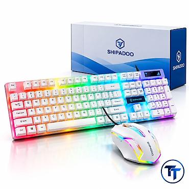 игровой компьютер: OEM USB naqilli, RGB işıqlandırmalı, tam ölçülü, erqonomik və ultra — 1