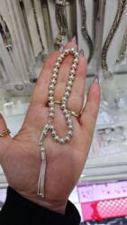 Təsbehlər: Gümüş təsbeh kolleksiyası.qiymet 100 m.dan baslayir - Material: gümüş — 20