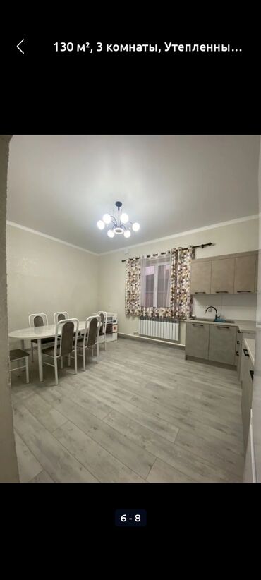 частный дом сдается: 130 м², 5 комнат, Утепленный, Теплый пол, Бронированные двери