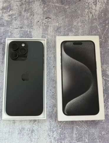 телефон бу токмок: IPhone 15 Pro Max, Б/у, 512 ГБ