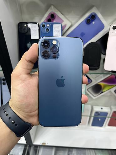 IPhone 12 Pro, 128 GB, Pacific Blue lalafo.az -da IPhone 12 Pro, 128 GB, Pacific Blue