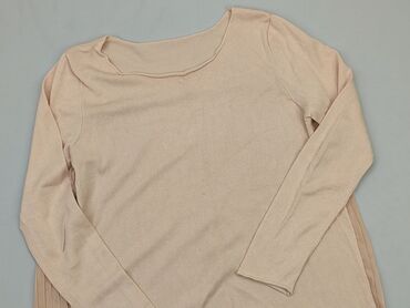różowa długa sukienki: Blouse, S (EU 36), condition - Good