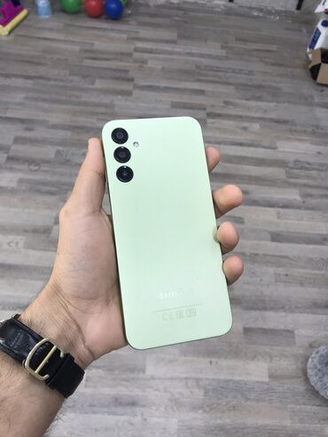 samsung a15 5g qiymeti: Samsung Galaxy A14 5G, 128 GB, rəng - Yaşıl, Barmaq izi