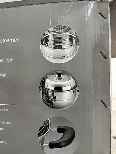 хинкал: Пароварка из нержавеющей стали Ding Xing Kitchenware, диаметр 40 см — 3