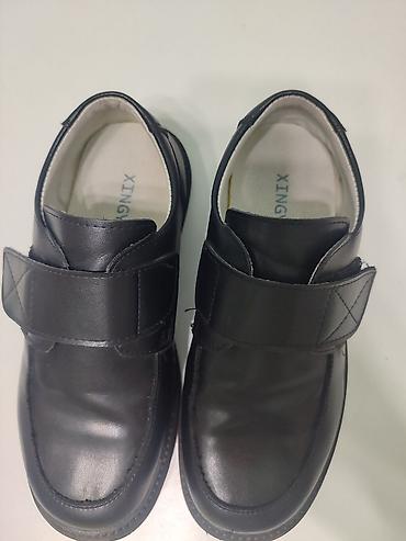 clarks обувь: Школьная форма, цвет - Черный, Б/у — 1