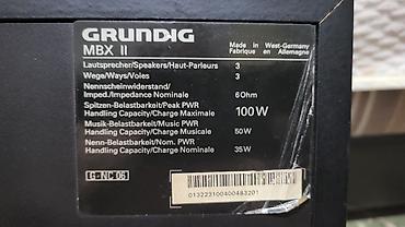 li one цена: GRYUNDIC MBX ||, винтажные 3х полосные акустические колонки made in — 10