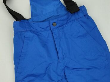 spodnie narciarskie chłopięce 110: Ski pants, 7 years, 122, condition - Good