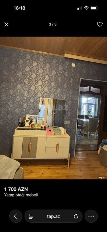 Yataq otağı dəstləri: İkinəfərlik çarpayı — 1