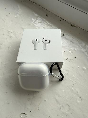 коокор фото: Зымсыз ичине салынуучу кулакчындар, Apple, AirPods 4, Колдонулган — 2
