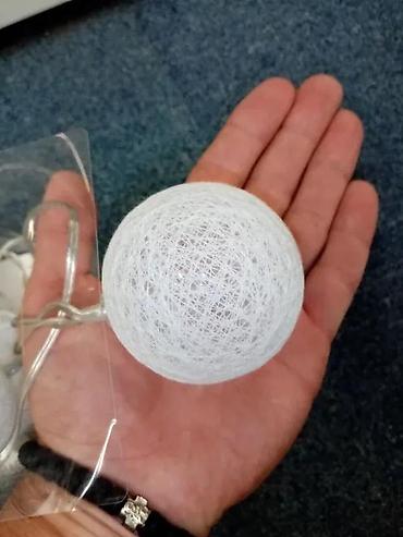 Kućni dekor: LAMPE-KUGLE SA LED SIJALICAMA NOVE 20 KOMADA AKCIJA | Cene nisu — 3