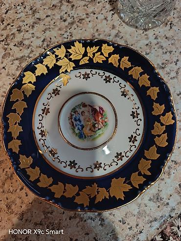 Ev və bağ: THUN Karlovarský Porcelán desert boşqabları dəsti - İstehsalçı: Thun — 1