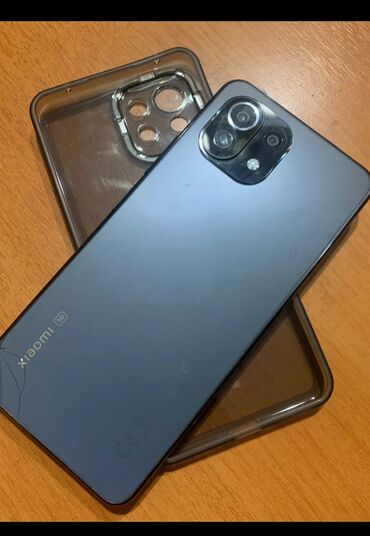 ремонт стекла телефона цена: Xiaomi, Mi 11 Lite, Б/у, 128 ГБ, цвет - Серый, 2 SIM