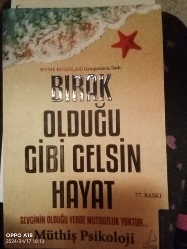 Книги, журналы, CD, DVD: Türk dilində oxumaqa psikolojik kitab almaq istəyən dm ye yazsın