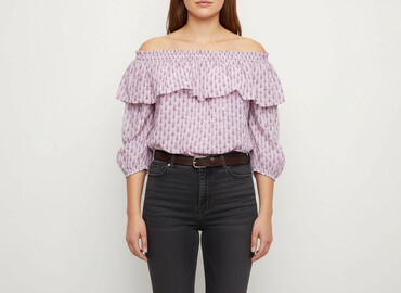 Bluzki: Violeta By Mango, Bluzka damska, rozmiar XL