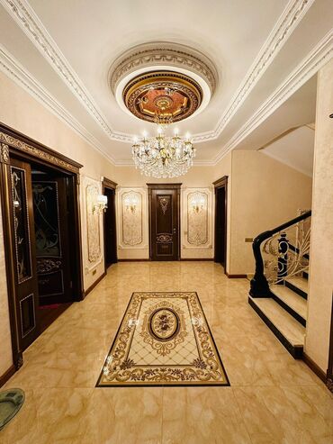 Bağ evlərinin kirayəsi: Elit üslubda iki mərtəbəli 4 yataqlı villa - Klassik memarlıq: hündür — 15