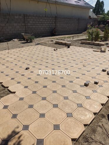 Тротуарная плитка: Продажа брусчатки,бардюры,лотки в наличии и заказ.Доставка и замер по — 3