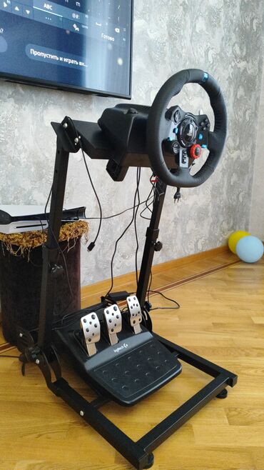 oyun sükanı g29: Logitech G29 sükan və pedallardan ibarət bu simulyator dəsti, oyun