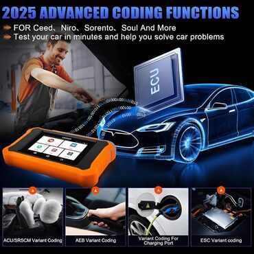 Alati za automobile: Novo - Launch Creader Elite V2.0 OBD2 Kia, Hyundai, Genesis Potpuna — 16