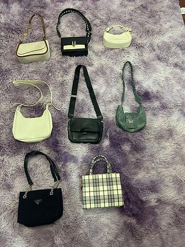 b class makasin: Qadın çanta kolleksiyası – 8 fərqli model - Mini və orta ölçülü — 1