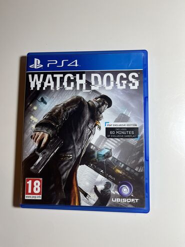 xbox 360 disk: Watch dogs ps 4 ucun. Ideal veziyyetdedir disk, hec bir problemi