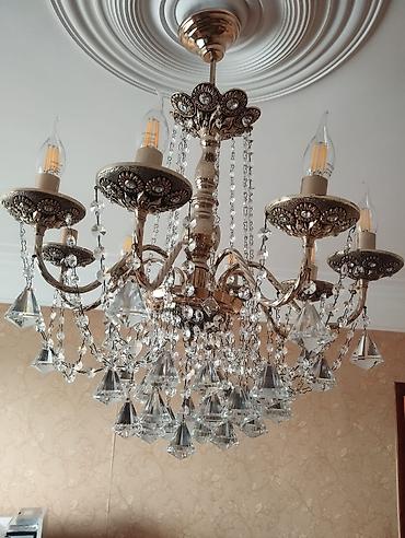 Çılçıraq, 8 lampa, Metal