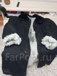 Пальто: Тулупы б/у и новые — от 4000 сом до 22000 сом. Размерный ряд: 48, 50 — 6