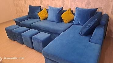 Угловые диваны: Угловой диван, С ящиками — 6