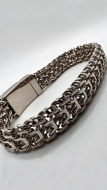 Серебряные цепочки: Цепочка, Проба 960, Мужские, Новый — 5