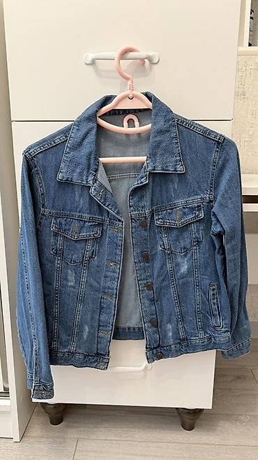 paltolar kişi: Klassik cins gödəkçə - Material: 100% denim (cins), orta qalınlıq — 1