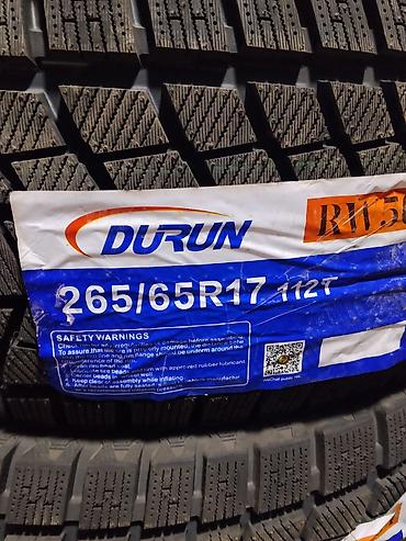 Шины: Шины 265 / 65 / R 17, Зима, Новый, Внедорожные (АТ/МТ), Durun — 2