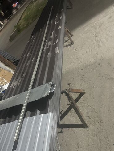 Профнастил: Серый матовый профнастил 0.35.04.0.45. 050’толщина бар только Россия — 12