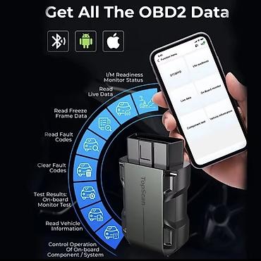 akcija ventilatora: TOPDON Topscan Pro Bluetooth OBD2 za iOS / Android Dijagnostika svih — 3