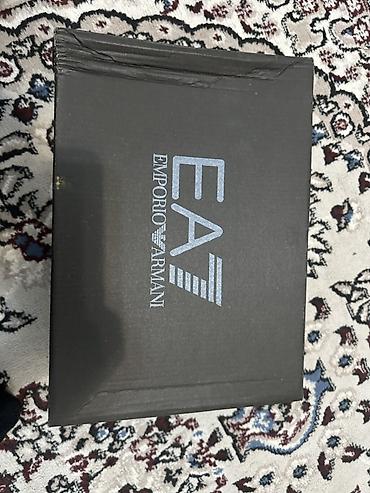 nike ja 3: Мужские кроссовки, 41.5, 42, Emporio Armani, Новый, цвет - Синий — 1