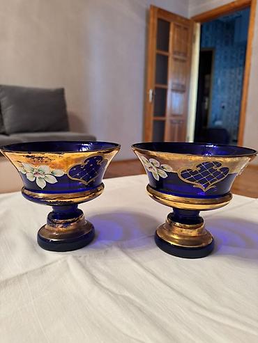 Вазы: Konfet qabı Çexiyanın 2 eded — 2