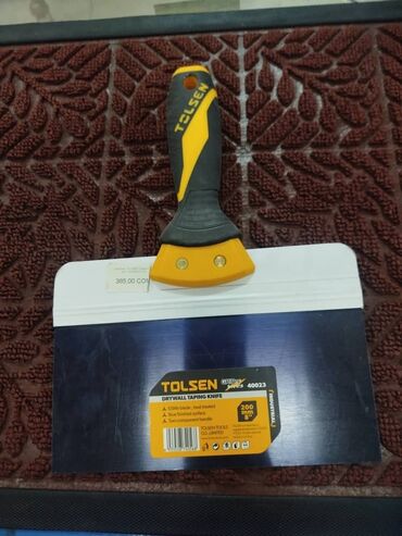 ножи ручной работы: Шпатель для гипсокартона Tolsen 40023 - Тип: Drywall Taping Knife