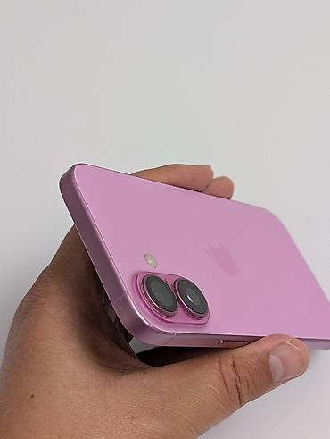jack a2b: IPhone 16, Б/у, 128 ГБ, Розовый, Чехол, 92 % — 5