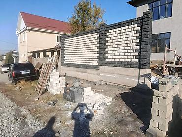 Пескоблок: Пескоблок Рваный, Заборный, 400x200x200, Самовывоз — 4