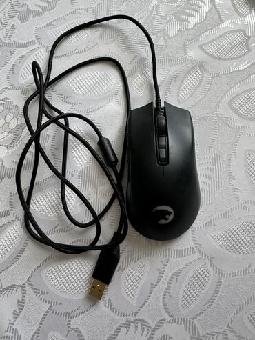 komputer kabel: Gamepower ursa rgb mouse. 10000 DPI .1000Hz. 7 duymeli. 180 cm kabel