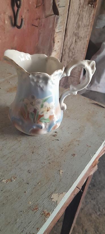 Porcelan süd/qaymaq sürahisi - Material: cilalı porcelan - Rəng