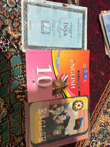 Tədris ədəbiyyatı: Universitet hazırlığı üçün idealdır.baha alınıb qiymətləri üstündə var — 8