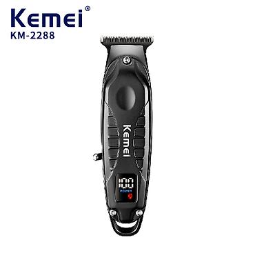 Бытовая техника: Trimmer Kemei 2293 - 1 Sürətli / 6500RPM / 1200MAH - 120 Dəqiqə / TYPC — 6