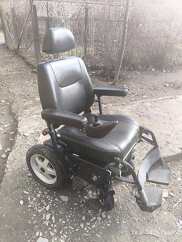 Digər tibbi məhsullar: Elektron motorlu əlil arabası Araba ilk özümdə olub. Akmulyatoru — 9