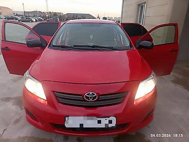 Транспорт: Toyota Corolla: 1.4 л | 2008 г. Седан — 2