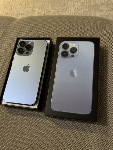 Apple iPhone: IPhone 13 Pro, 256 ГБ, Sierra Blue, Коробка, 90 %