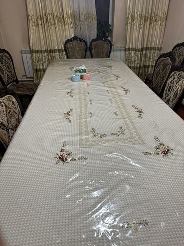 детскую кровать 7 в 1: Стол и стул для зала, Б/у, цвет - Коричневый