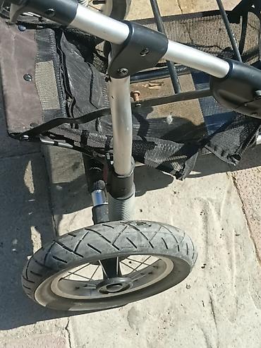 velosiped 4 tekerli: Uşaq arabasının (şassi) çərçivəsi - Güclü alüminium şassi, iki — 3